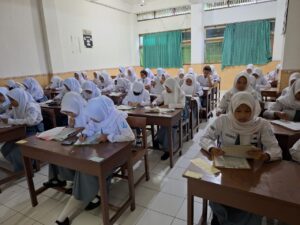 PSAT SMK Negeri 1 Karanganyar Tahun Pelajaran 2024/2025 yang Berintegritas